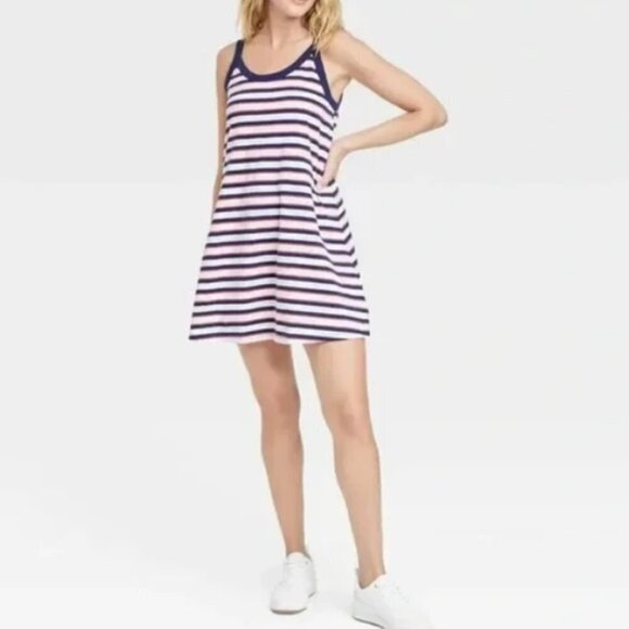 NWT Universal Thread Tank Tee Shirt Summer Sun Dress - Picture 1 of 4